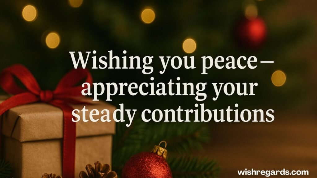 Christmas Wishes for Coworkers