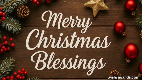 Merry Christmas Blessings