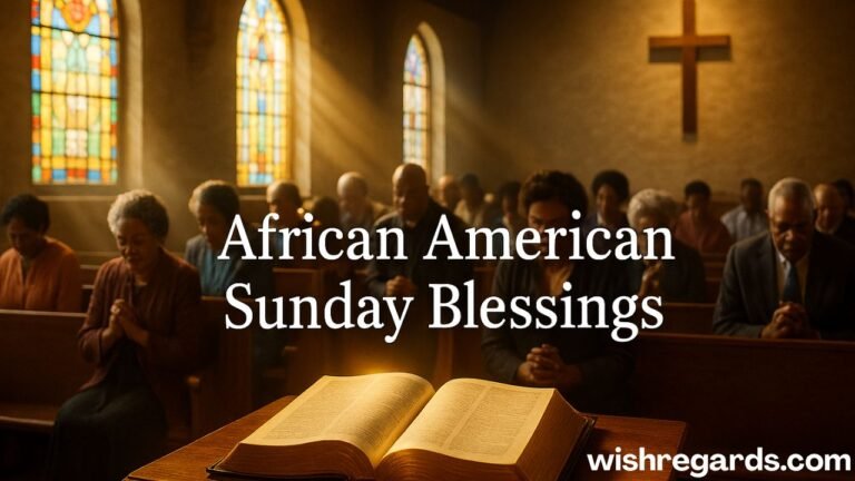 African American Sunday Blessings