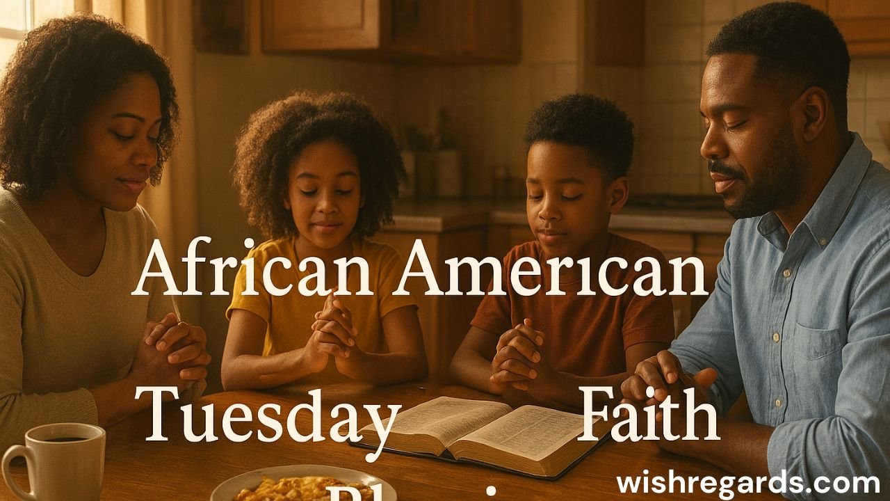 African American Tuesday Blessings