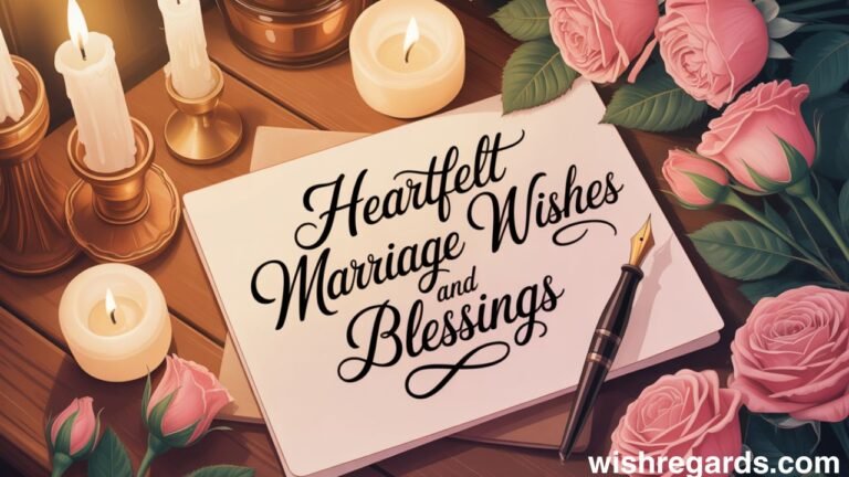 Heartfelt Marriage Wishes