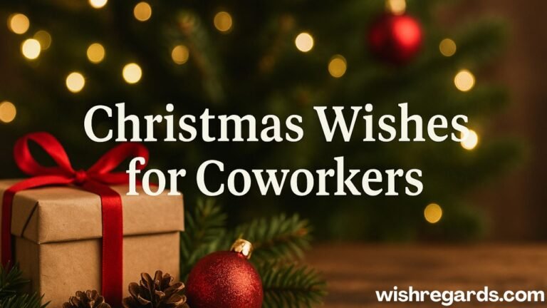 Christmas Wishes for Coworkers