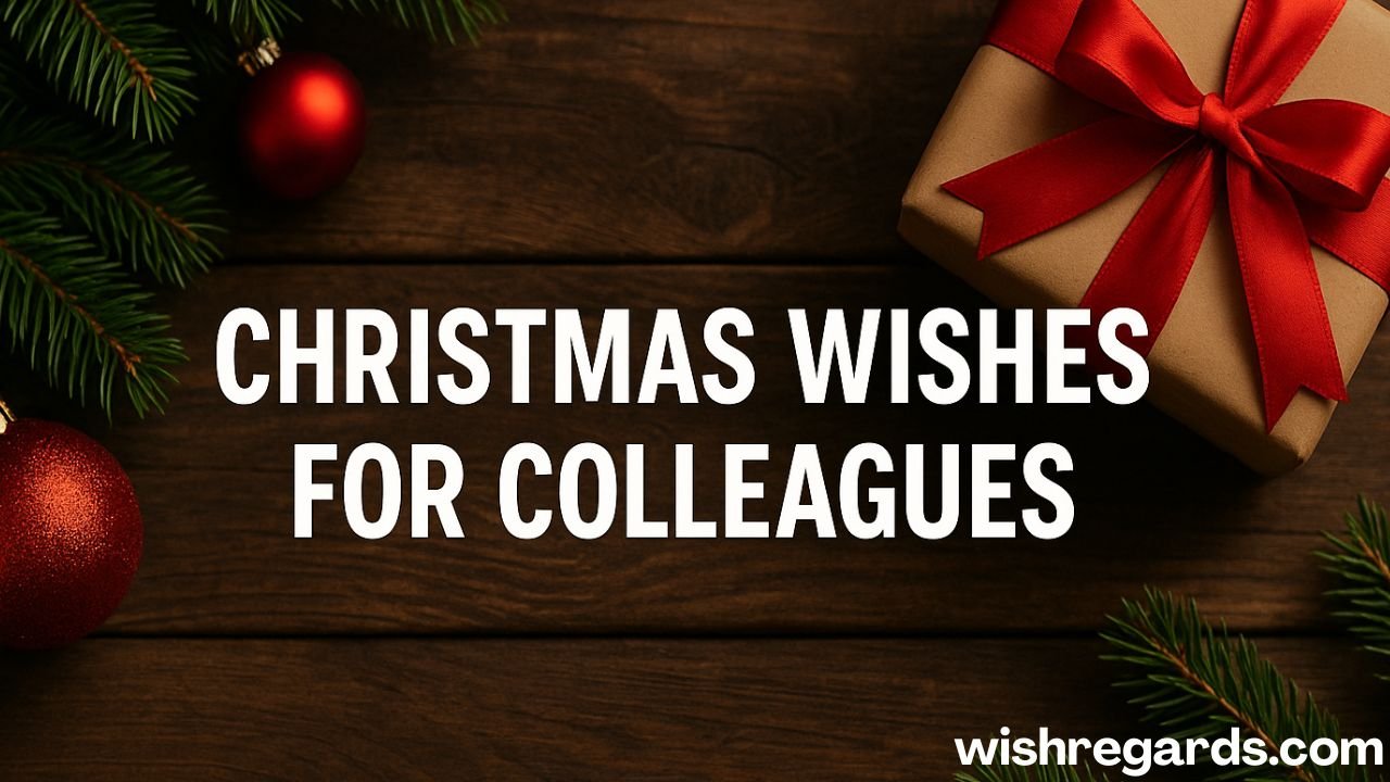 Christmas Wishes for Colleagues