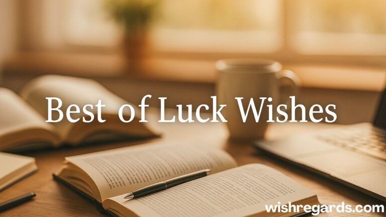 Best of Luck Wishes